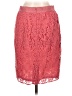 Ann Taylor 100% Polyester Red Formal Skirt Size 6 - photo 2