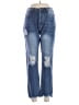 Chic Wish Blue Jeans Size L - photo 1