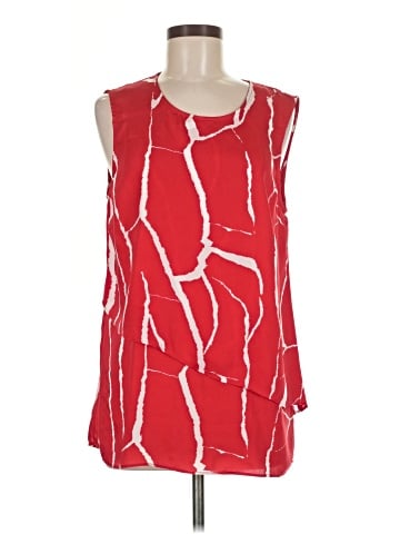 DKNYC Sleeveless Blouse (view 1)