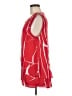 DKNYC 100% Polyester Red Sleeveless Blouse Size M - photo 5