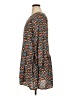Luukse 100% Rayon Print Brown Casual Dress Size XL - photo 5
