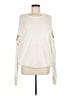 Peach Love Ivory Pullover Sweater Size M - photo 1