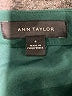 Ann Taylor 100% Polyester Solid Green Formal Skirt Size 4 - photo 4