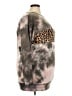 Reba Animal Print Gray Long Sleeve Top Size 3X - photo 4