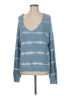 Cloud Chaser Tie-dye Blue Pullover Sweater Size M - photo 1