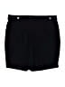 Rafaella Solid Black Shorts Size 14 - photo 1