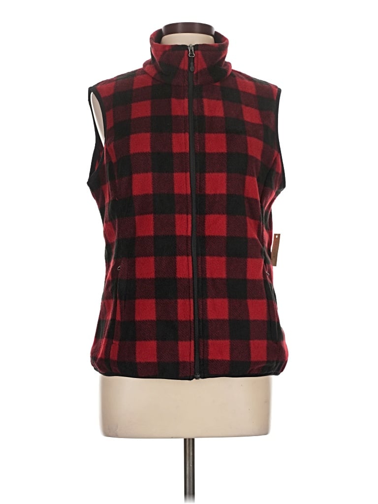 Amazon Essentials Sweater Vest In Red