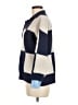 Unbranded Checkered-gingham Blue Pullover Sweater Size M - photo 5
