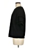 Current Air 100% Polyester Solid Black Short Sleeve Top Size M - photo 5