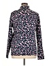 Kim Rogers Floral Blue Long Sleeve Blouse Size XL - photo 2