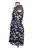 Yumi 100% Polyester Floral Blue Casual Dress Size 2/4 - photo 5