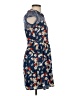 Yumi 100% Polyester Floral Blue Casual Dress Size 2/4 - photo 4