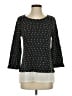 Papillon Polka Dots Black Pullover Sweater Size S - photo 1