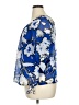 Daisy Fuentes 100% Polyester Blue 3/4 Sleeve Blouse Size XL (petite) - photo 5