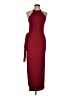 Unbranded Solid Burgundy Cocktail Dress Size L - photo 1