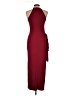Unbranded Solid Burgundy Cocktail Dress Size L - photo 2