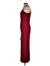 Unbranded Solid Burgundy Cocktail Dress Size L - photo 5