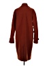 NVLT 100% Polyester Burgundy Coat Size S - photo 2