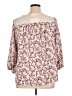 MELLODAY Floral Ivory 3/4 Sleeve Blouse Size 1X - photo 2