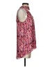 Veronica M. Pink Sleeveless Blouse Size S - photo 4