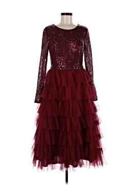 chinese dress ladies Lace Long Sleeve Tiered Shirt Dress  Buxom Couture