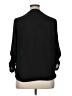 Intermix 100% Polyester Black 3/4 Sleeve Blouse Size XL (estimated) - photo 2
