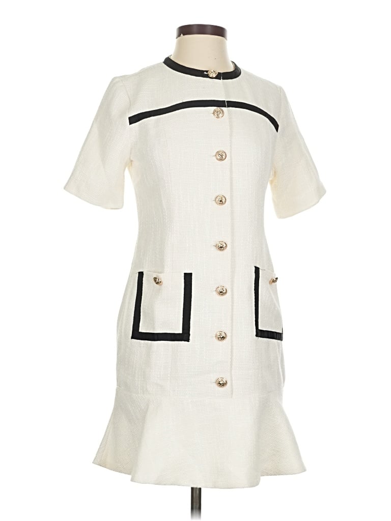 Pre-owned Commense Casual Dress In White