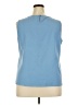 Anthony Richards Blue Sleeveless Blouse Size 18 - photo 2