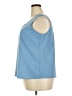 Anthony Richards Blue Sleeveless Blouse Size 18 - photo 5