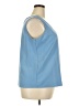 Anthony Richards Blue Sleeveless Blouse Size 18 - photo 4