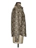 Zapa Animal Print Gold Long Sleeve Blouse Size 0 - photo 4