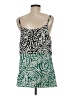CAbi 100% Polyester Green Sleeveless Top Size M - photo 2