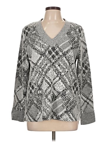 Tribal Pullover Sweater (view 1)