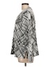 Tribal Argyle Silver Pullover Sweater Size L - photo 5