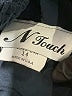 N Touch Solid Black Formal Skirt Size 14 - photo 4