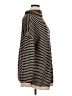 Unbranded 100% Polyester Stripes Black Turtleneck Sweater Size XL - photo 4