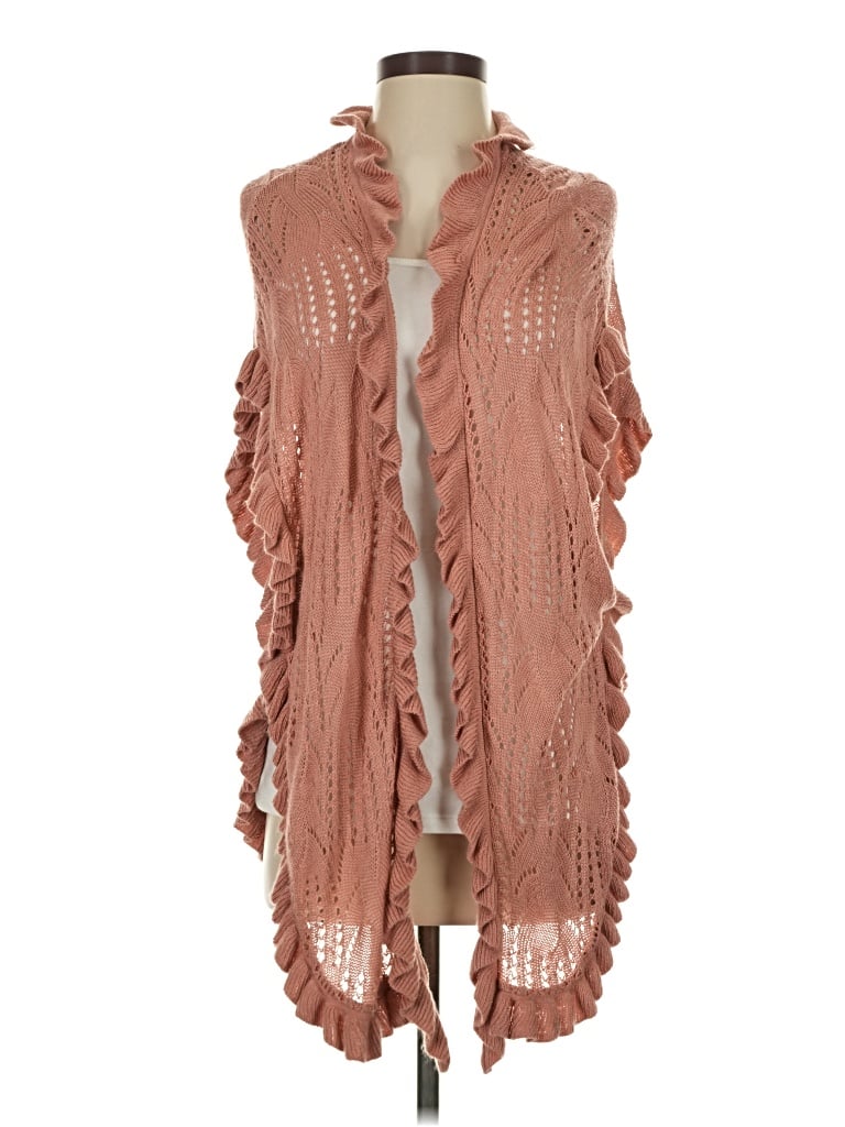 Pre-owned Joseph A Cardigan Sweater In Pink