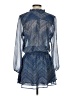 Veronica M. 100% Polyester Chevron-herringbone Blue Casual Dress Size XS - photo 2