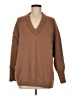 Wild Fable 100% Recycled Polyester Brown Pullover Sweater Size M - photo 1