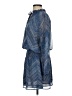 Veronica M. 100% Polyester Chevron-herringbone Blue Casual Dress Size XS - photo 5