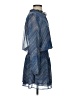 Veronica M. 100% Polyester Chevron-herringbone Blue Casual Dress Size XS - photo 4
