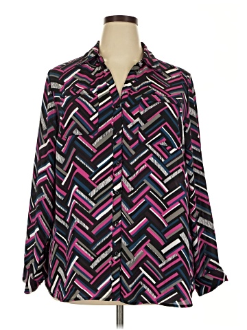 Relativity Long Sleeve Blouse (view 1)
