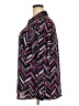 Relativity 100% Polyester Chevron-herringbone Purple Long Sleeve Blouse Size 2X - photo 5