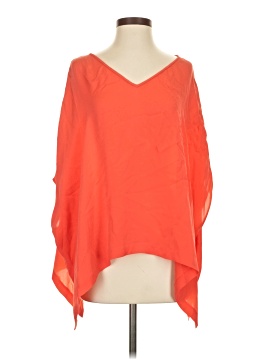 Diane Von Furstenberg 3/4 Sleeve Silk Top