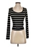 Shein Black Long Sleeve T-Shirt Size 2 - photo 1
