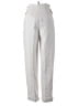 Acler 100% Cotton Ivory Casual Pants Size 6 - photo 2