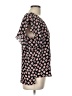 Elle Black Short Sleeve Blouse Size L - photo 4