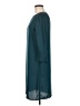 H&M 100% Polyester Solid Teal Casual Dress Size 6 - photo 5