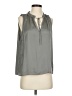 Go By Go Silk Gray Sleeveless Blouse Size S - photo 1