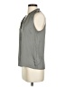 Go By Go Silk Gray Sleeveless Blouse Size S - photo 5